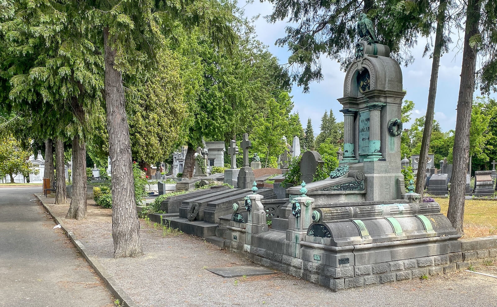 Le cimetière d'Ixelles